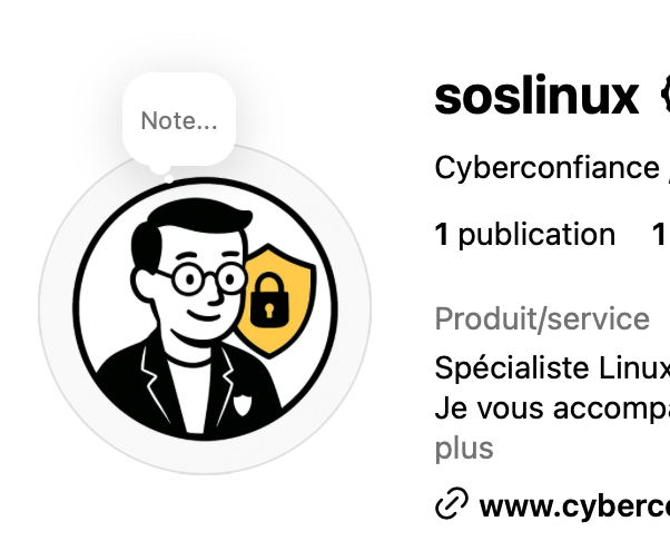 Instagram Cyberconfiance soslinux