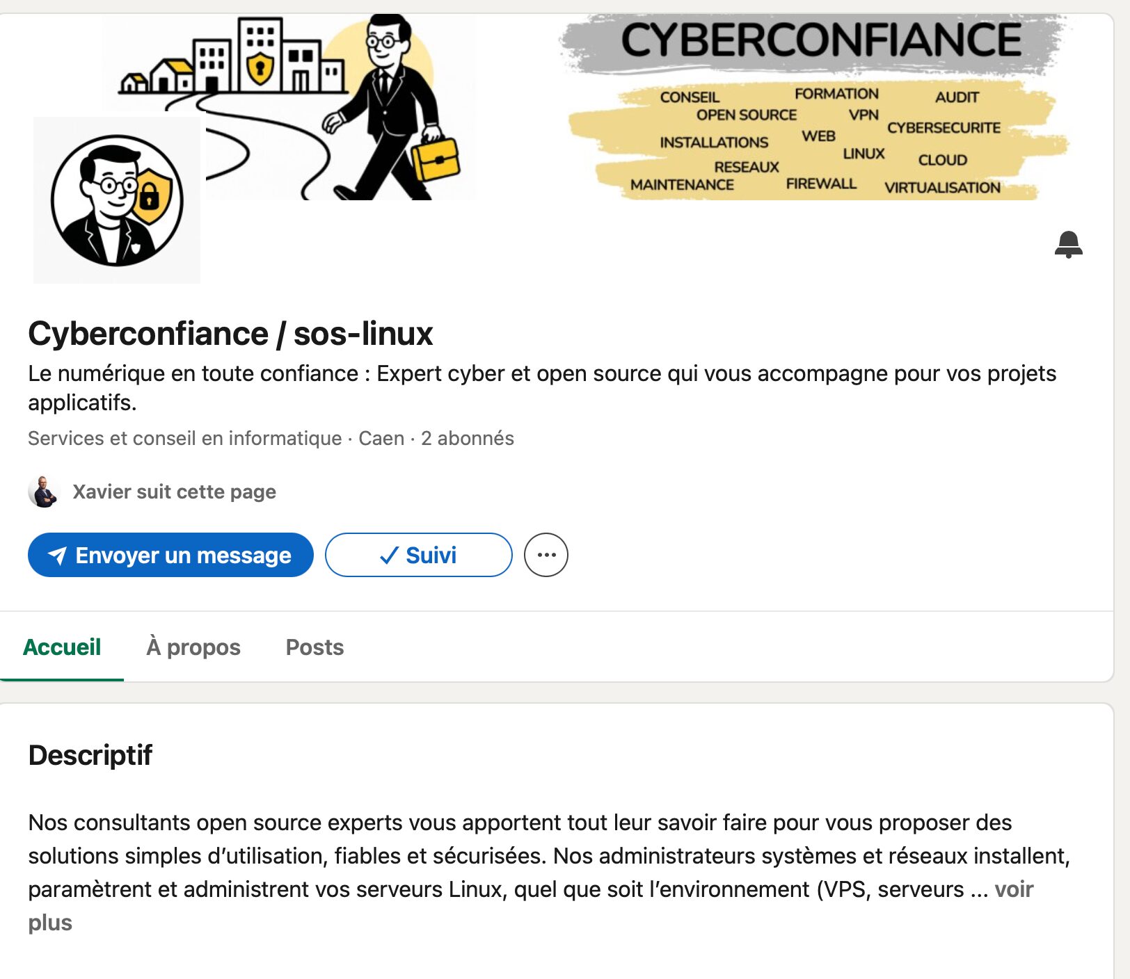 linkedin cyberconfiance